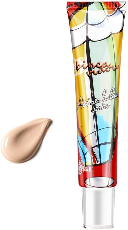 BB Cream, Binca Vidou Perfect Cover 6-In-1 BB Beauty Balm Cream Brighten Skin Nude Makeup Concealer Foundation Light Medium 40ml/1.41oz