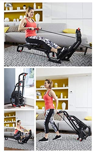 Image of Foldable Rowing Machines Folding Rowing Machine - Indoor - Portable Mini Rowing Machine - Multi-Function Rowing Device ?for ?Home Workout ?and? Cardio