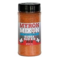 Vista 5 de Myron Mixon BBQ Rub Condimento para carne Receta Champion Pitmaster Condimento para barbacoa sin gluten, sin MSG, fabricado en Estados Unidos