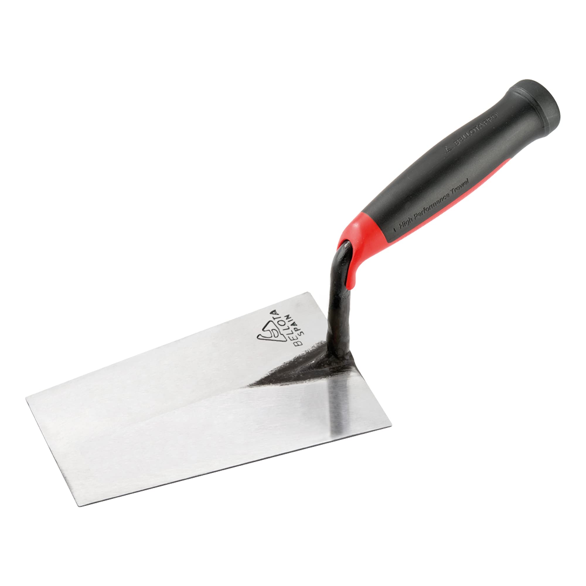 Bellota Black, Metallic, Red Pro North Trowel With Bi-Material Handle 180 Mm / Trf44bbm