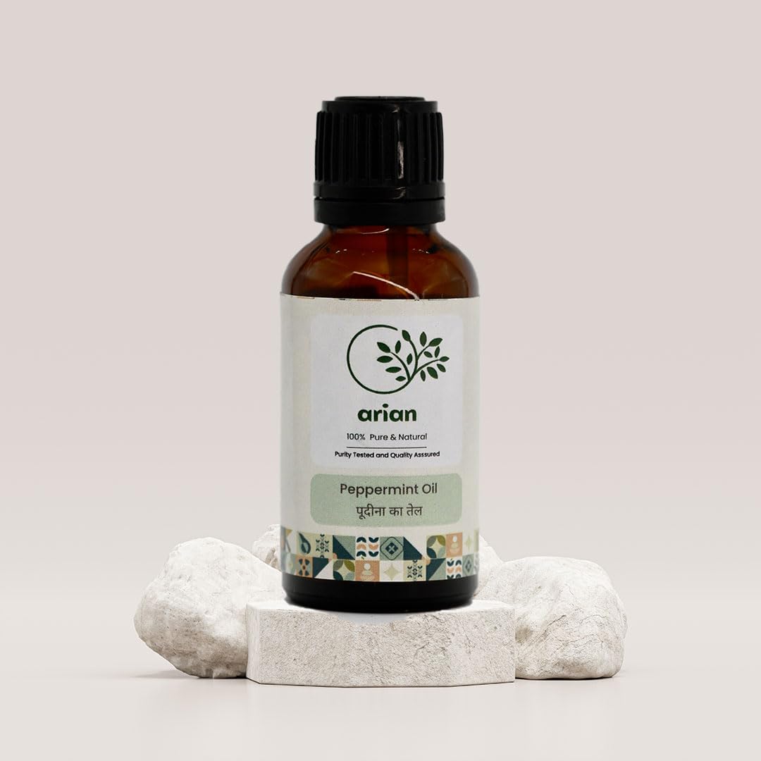 Arian™ Premium Peppermint Essential Oil, 100% Pure, Natural and Therapeutic Grade Aromatherapy Oils for Diffuser, Massage and Relaxation (Peppermint Oil, 30ml/1oz) (B0C43TB1QW) Amazon Price History, Amazon Price Tracker