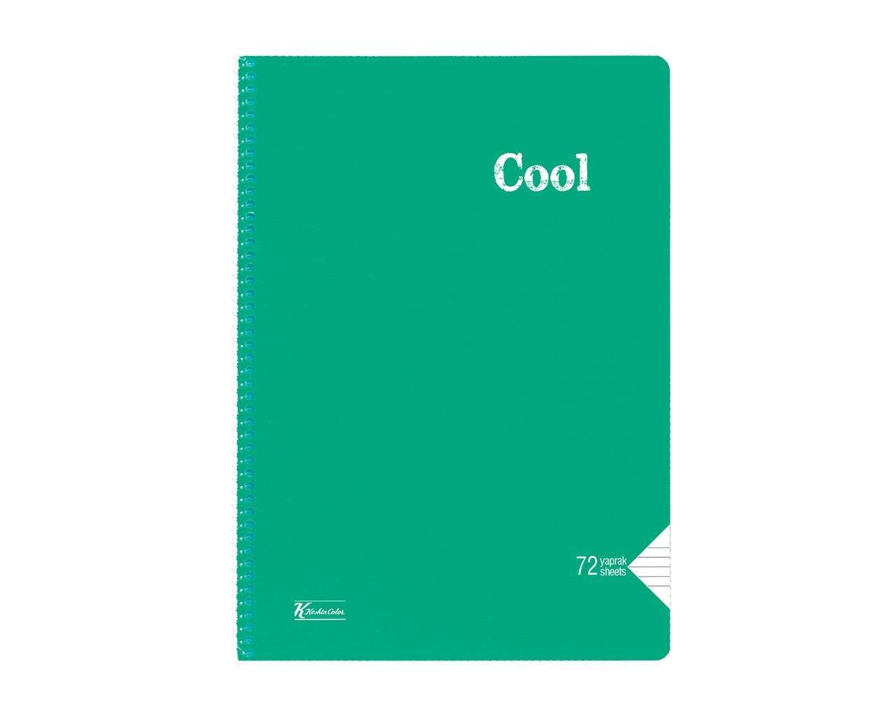 Cool 321611-99 - Cuaderno de espiral con tapa de polipropileno (72 hojas, tamaño A4)