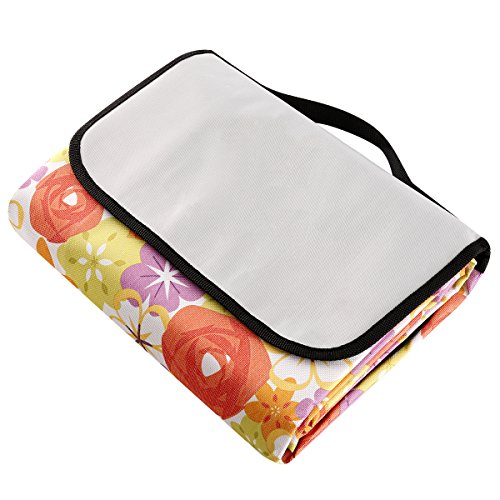 Exact Design Multi Use Waterproof Extra Large Mat Blanket for Picnic, Beach, Baby, Pets, Camping and Travel 79"x79" Foldable