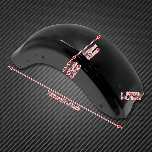 Guardabarros trasero de acero contra salpicaduras para chasis Touring 5