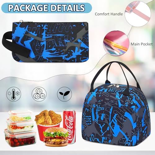 Fitvc Mochila escolar para meninos - mochila para meninos para escola primária, Conjunto de mochila