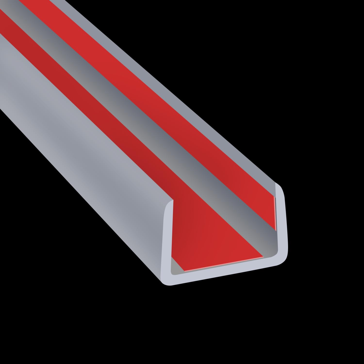 Photo 1 of Rubber Edge Trim, Flexible Edge Banding, 3/4"(19mm) U Channel Furniture Edge Protector, Self Adhesive Edge Guards for Plywood, Wood, Glass Parts, 20Ft, Grey Color