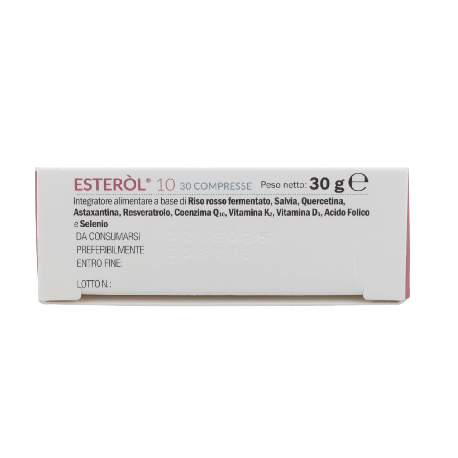 Esterol 10 30 compresse