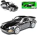 Produktbild Welly Porsche 911 964 Turbo Coupe Schwarz 1988-1994 1/24 Modell Auto