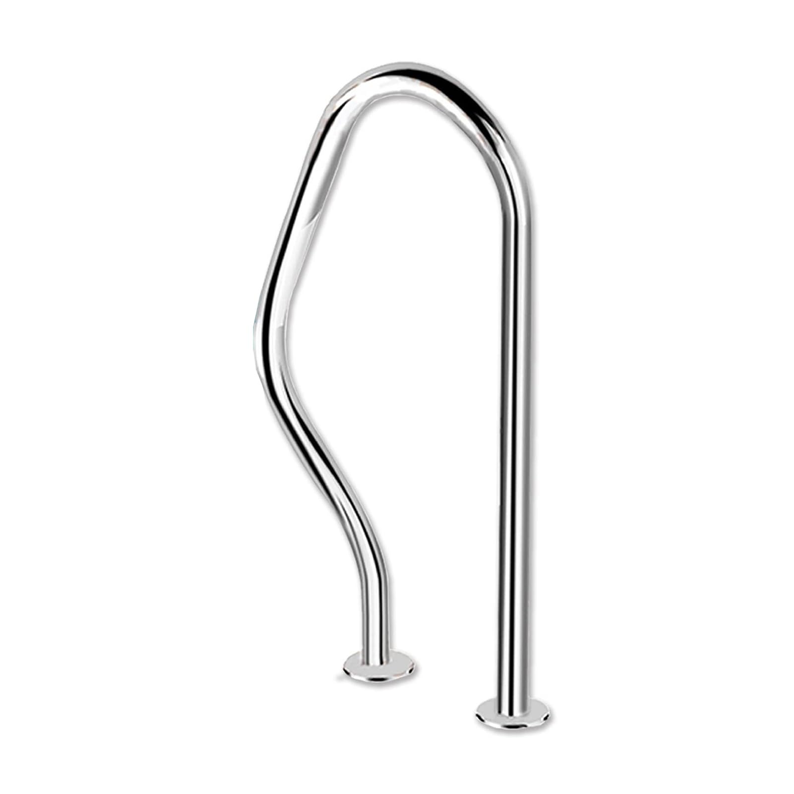 TYYCKJ 31.5×18.5in Pool Handrail, Stainless Steel Swimming Pool Stair Rail, Suitable for Spa Pools and Underground Swimming Pools