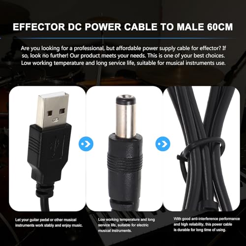 Cable USB para cámara adaptador multipropósito de plástico negro en estudio 5