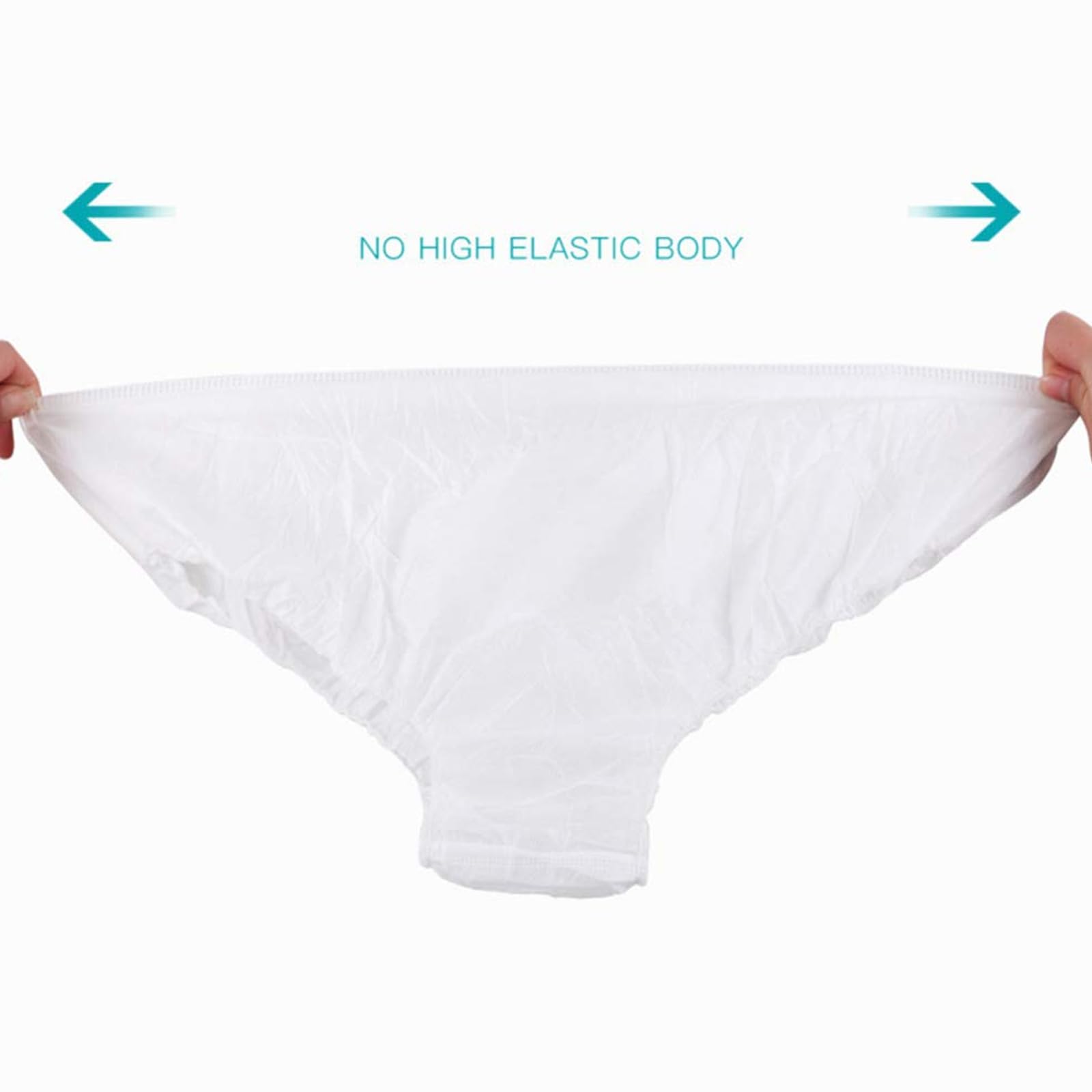 Lot De 6 Slips Jetables Femme en Coton Culottes Jetables sous Vetement Jetable Hopital, Slip Jetable Maternité, Slips Jetables Femme pour Grossesse Accouchement Voyage Massage