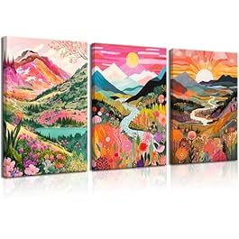 3Pcs Colorful Watercolor...