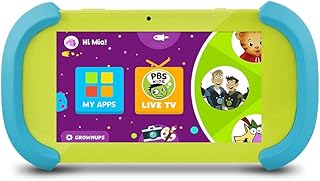 Ematic 7-Inch HD Touchscreen Kids Tablet, Quad-Core Processor, Dual Camera