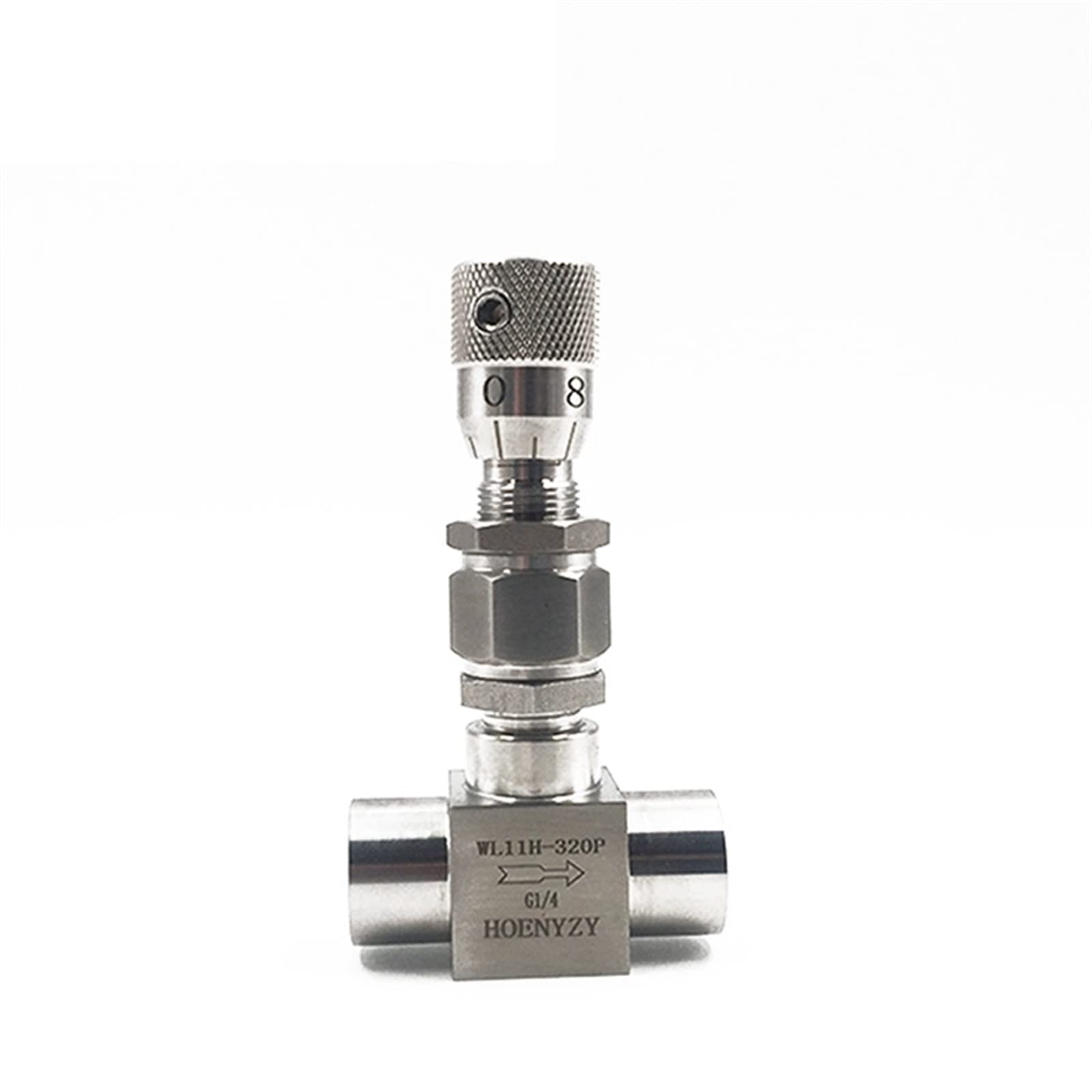 G3/8'' Stainless Steel Needle Valve PTFE 300 Bar - NLS Nls038 - View #2