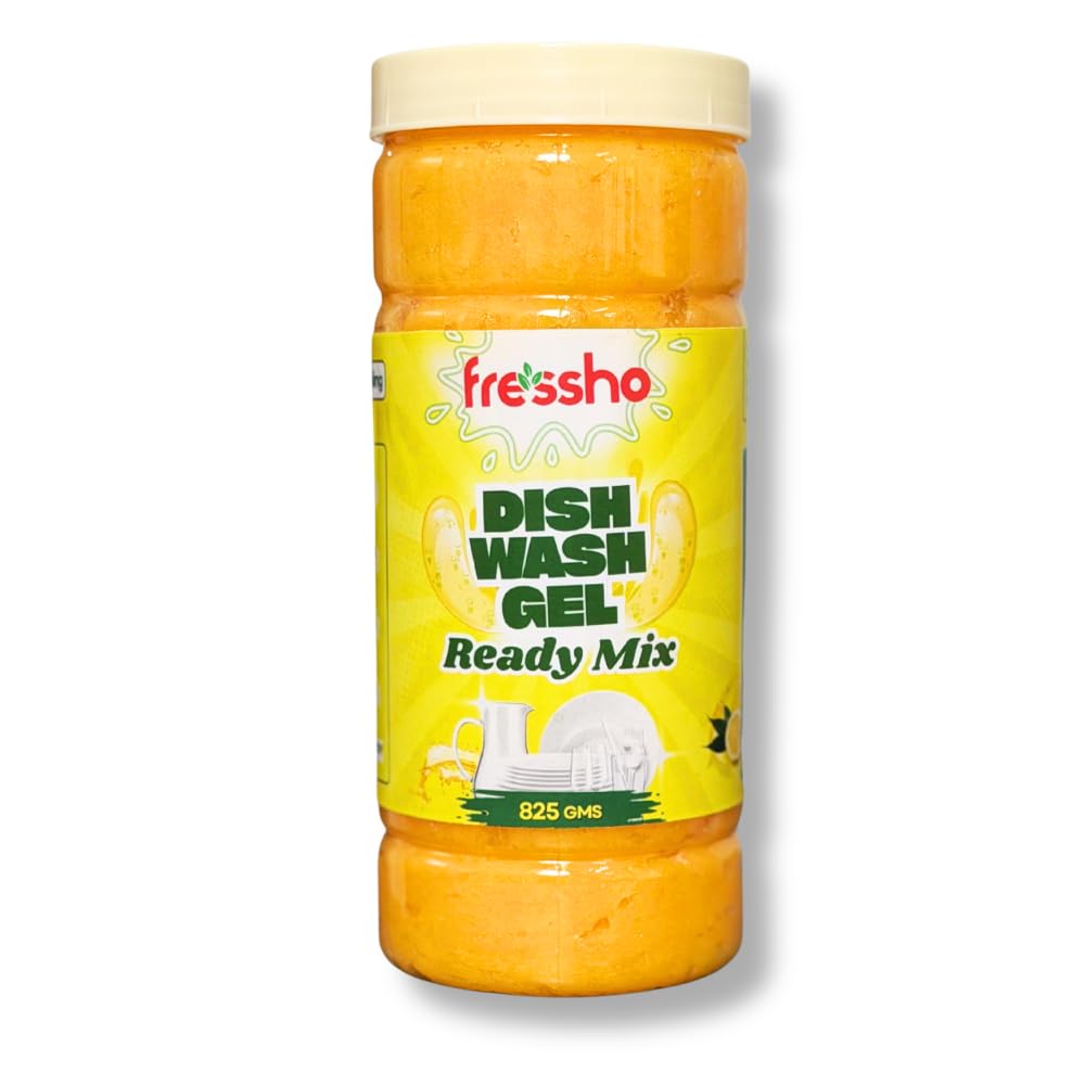 Dishwash Gel Readymix | Makes Up to 5 Litres at Home | Powerful Grease & Oil Remover | Easy DIY Dishwashing Liquid | Gentle on Hands-image-42