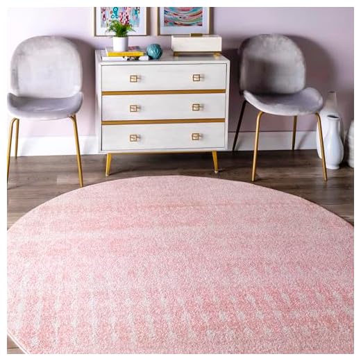 nuLOOM 4 Round Moroccan Blythe Area Rug