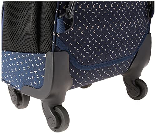 Mochila de carrinho, Juvenil, Nylon, Feminina, Azul