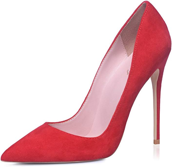 Elisabet Tang High Heels, Women Pumps Pointed Toe Stilettos 4.7 inch/12cm Sexy Heels Party Shoes - Image 4