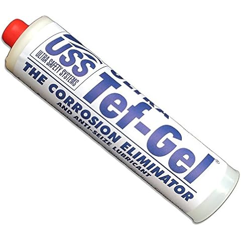 Original ULTRA Tef-Gel® – 12oz Cartridge - Stops Salt Water Corrosion on All Metals, Works in Fresh Water Too. Waterproof: Replaces Petroleum greases That wash Away. Replaces Silicone to lubricate Cover