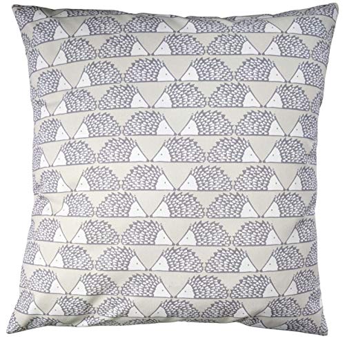Image of Cushion Cover in Scion Mini Spike The Hedgehog Grey 16"