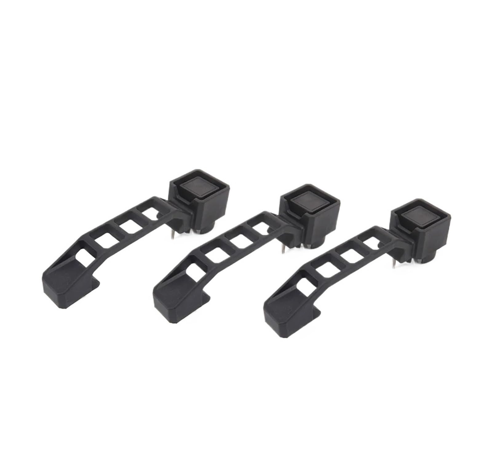 Poignée de porte extérieure pour Jeep Wrangler JK 2007-2017 noir mat 3 pièces