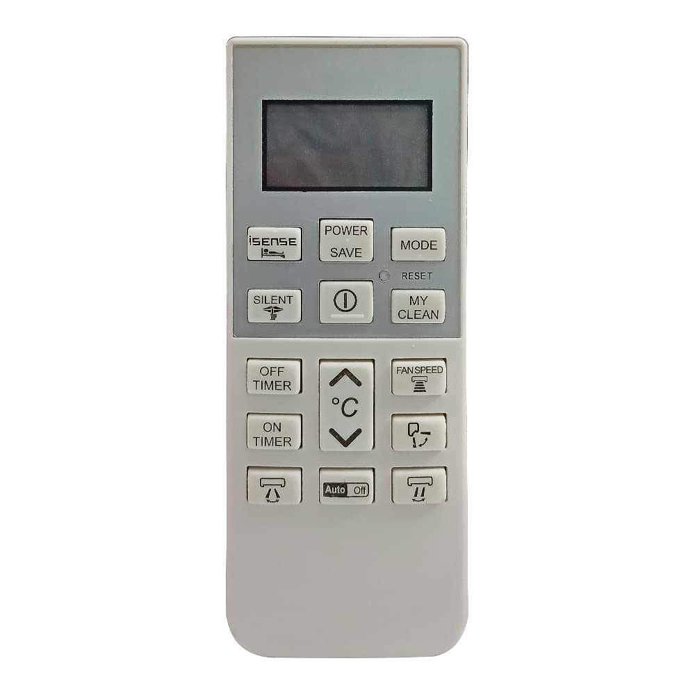GMQ Ac Remote Compatible for Hitachi Ac Remote Control (AC-168A) iSENSE Function, White-image-23