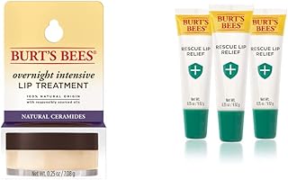 Burt's Bees Overnight Lip Sleeping Mask and R...
