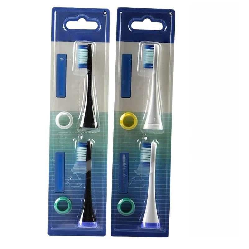 Cabezal De Cepillo De Dientes Eléctrico WEW09170 - Compatible con Panasonic EW-DC12/PDP51/PDL54/DE92/DE84/DL40/PDL34 - Reemplazo del Cabezal del Cepillo(4PC Mix)