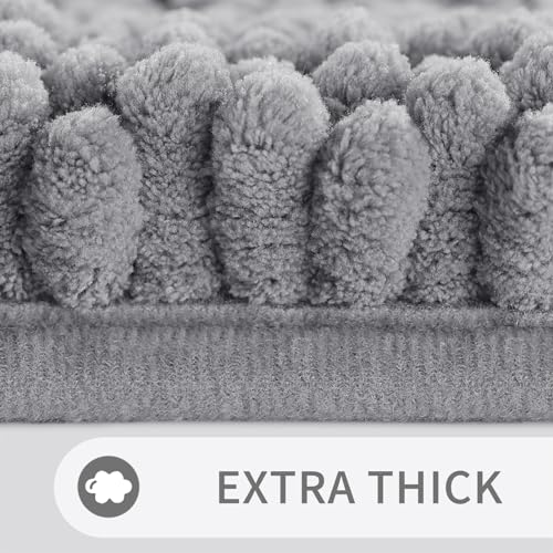 Yimobra Bathroom Rug Mat, Extra Thick And Super Absorbent Bath Rugs, Non Slip Quick Dry Bath Mats thumb #3
