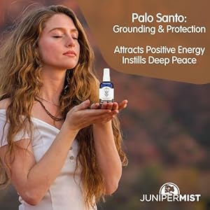 Palo Santo and Sage Smudge Spray (4 Fl Oz) - for Cleansing Negative Energy - Sage Spray Alternative to Smudge Sticks - Sustainably Made in USA with Pure Essential Oils and Real Crystals Palo Santo and Sage Smudge Spray 4 Fl Oz for Cleansing Negative Energy Sage Spray Alternative to Smudge Sticks Sustainably Made in USA with Pure Essential Oils and Real Crystals