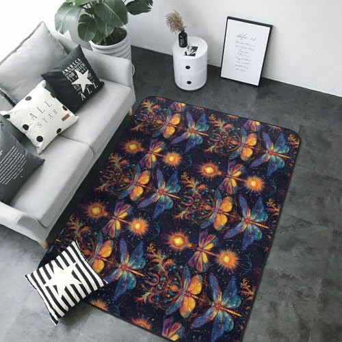 Tapis bohème salon lavable et antidérapant grand format - 2
