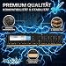 BRAINZAP 4GB (2x2GB) DDR2 800MHz PC2-6400U DIMM CL6 2Rx8 1.8V Unbuffered Non-ECC RAM Arbeitsspeicher für Desktop PC Speichermodul Memory