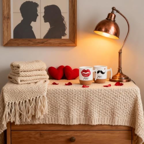 Love-KANKEI Mr and Mrs Ceramic Mugs - Image 2
