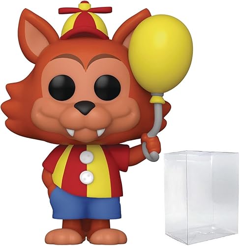 POP Five Nights at Freddy's - Balloon Foxy Funko Figura de vinilo (paquete con funda protectora de caja compatible), multicolor, 3.75 pulgadas