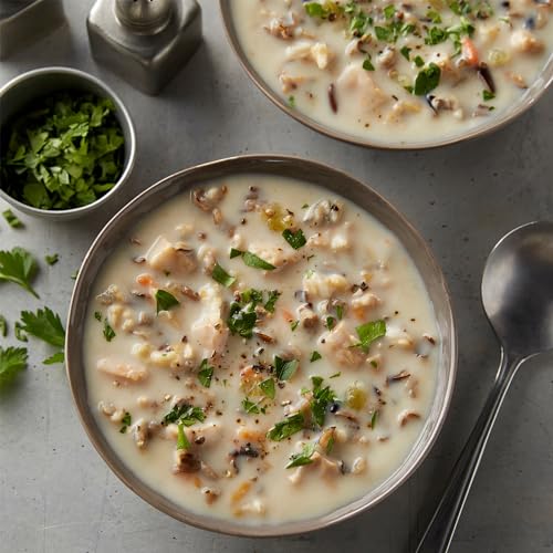 Image of Progresso Rich & Hearty, Creamy Roasted Chicken Wild Rice Canned Soup, Gluten Free, 18.5 oz. (Pack of 4)