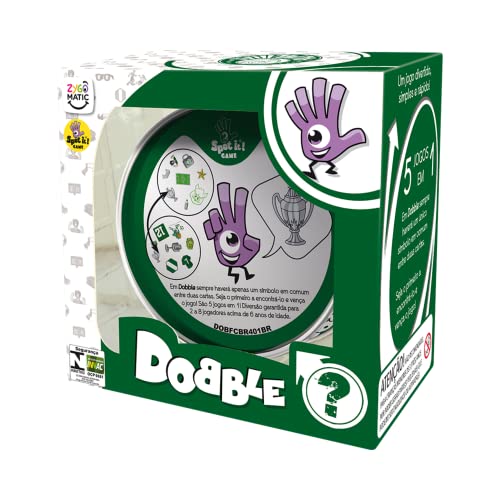 Galápagos Jogos Dobble: Futebol - Palmeiras, Multicolor