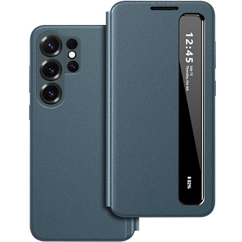 Coque Samsung S26 Ultra 5G idéale au bureau avec sa housse élégante verte