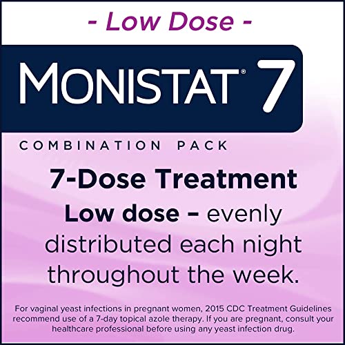 monistat 7 day yeast infection treatment for women 7 miconazole cream applications with disposable applicators amp external monistat anti-itch cream bundle