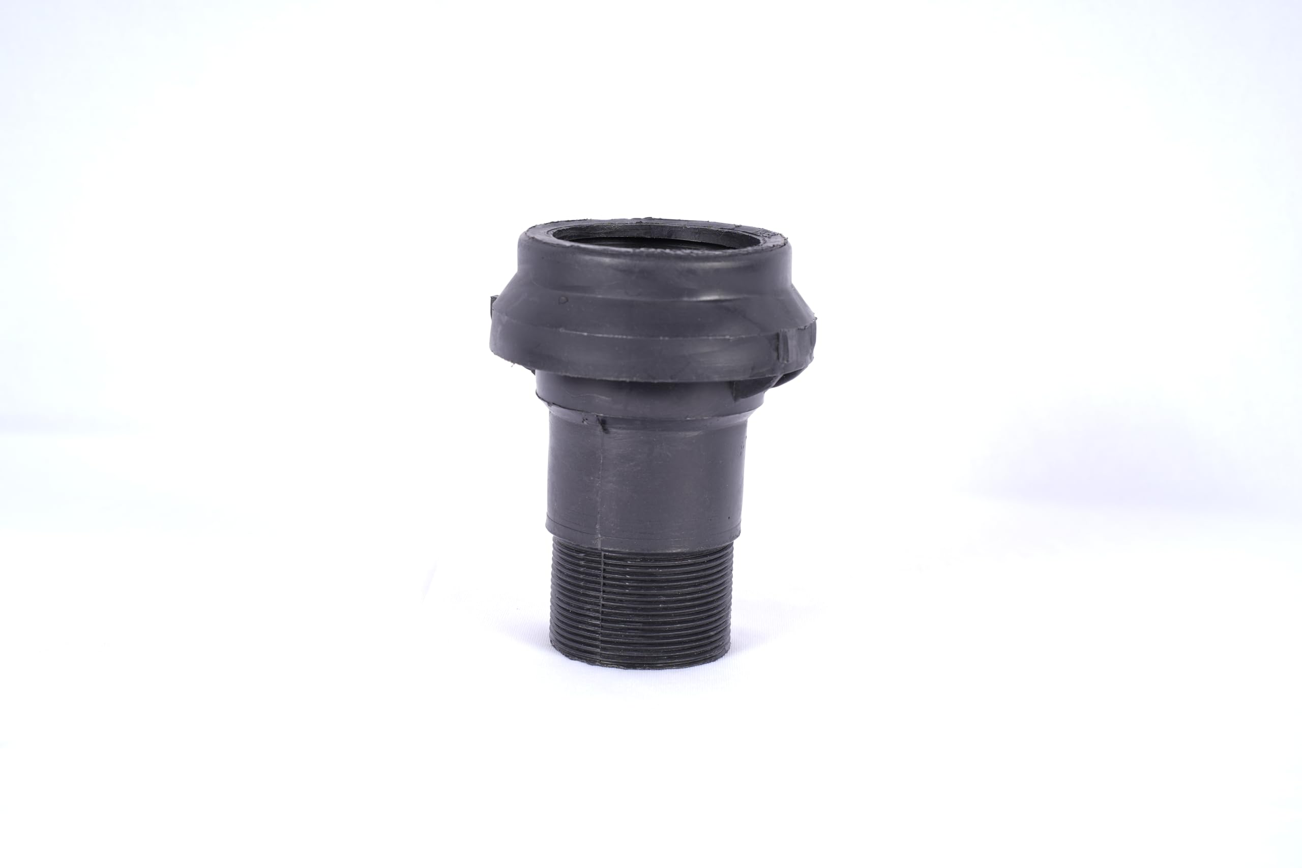 HDPE Sprinkler Pipe Fittings - Dual Clamp - 2.5 Inch - PCN (Pump Connecting Nipple) - Out/Threaded (PACK OF 2)