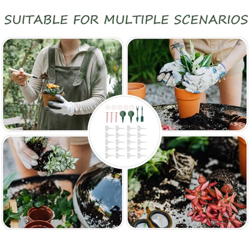 Dispensador de semillas manual para jardinería miniatura 3