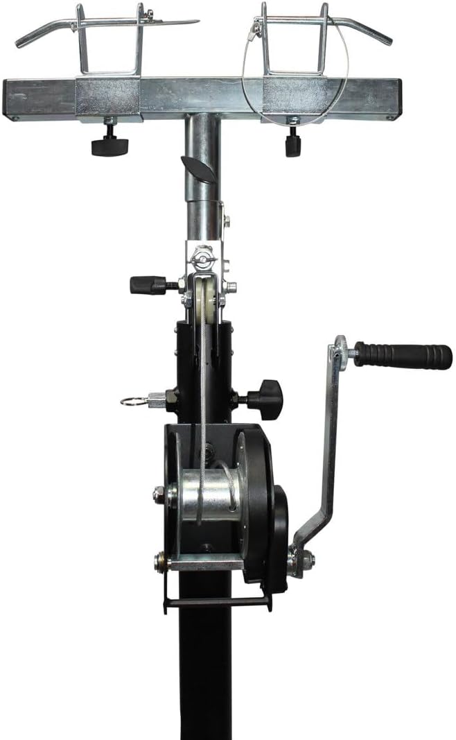 ProX XT-LS132 14' Lighting Crank Truss Stand, Includes XT-TADAPTER-U, Holds 200 lb