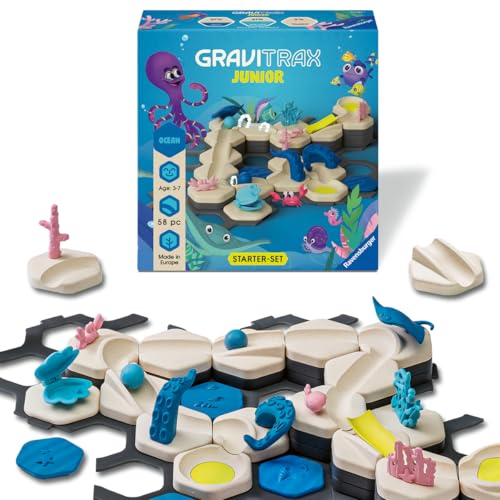 Gravitrax Junior : My Ocean Starter Kit Ravensburger Jeux France - vue 3