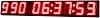 AZOOU Giant 5 High Character 9 Digits LED Days Countdown Clock Max Count up to 1000 Days hours minutes seconds