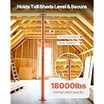 VEVOR House Floor Jacks, 2 Pack, 53"-93" Height Range, 18000 lbs Max Load - Image 2