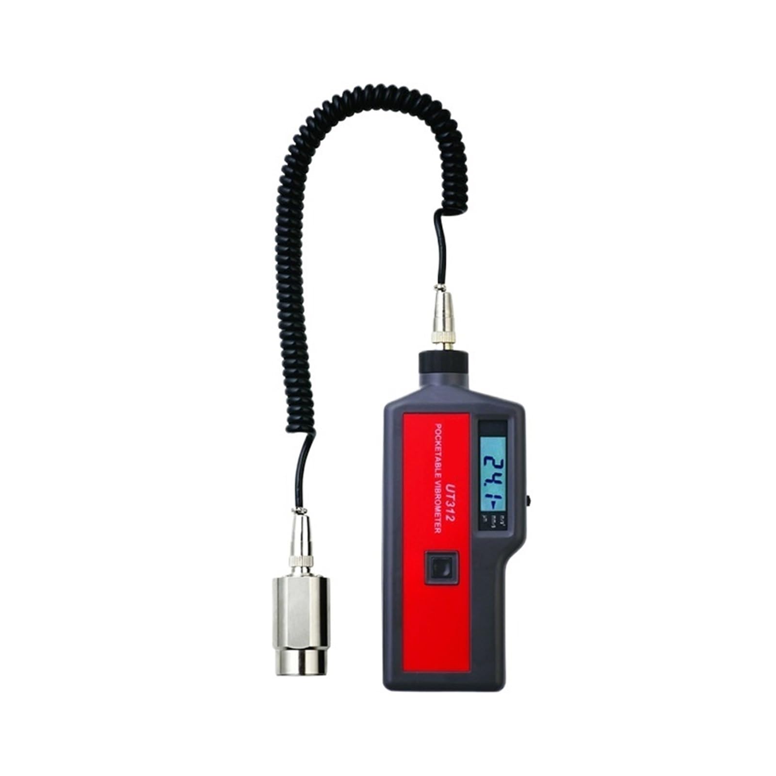Misuratore di vibrazioni digitale, Misuratore di misurazione a potenza automatica/mantenimento dei dati del test di spostamento a velocità di accelerazione digitale, vibrometro diviso, tester di vibra