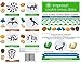 Impress Cookie Press Disks – Dinosaurs & Fossils Set of 8, Food Safe Plastic Shapes w/Trilobite, T-Rex, & More, Fits Many Manual Models - See Disk Sizing Image to ensure fit with your press