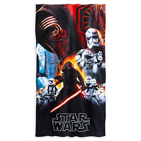 Star Wars The Force Awakens Beach Towel