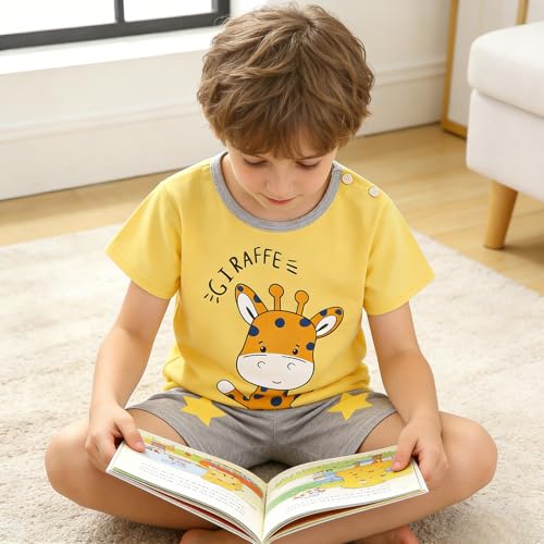 Image of LMYOVE Casual round-neck short-sleeved T-shirt and short suit summer beachwear