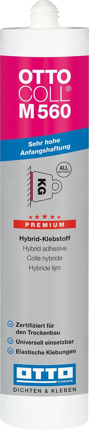 OTTOCOLL M 560 Hybrid Klebstoff 310ml – Montagekleber, schwarz