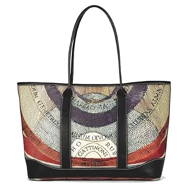 Gattinoni Borsa A Spalla Large Shopping Classic Planetarium Planetarium BIGPL8078WPQ Multicolore